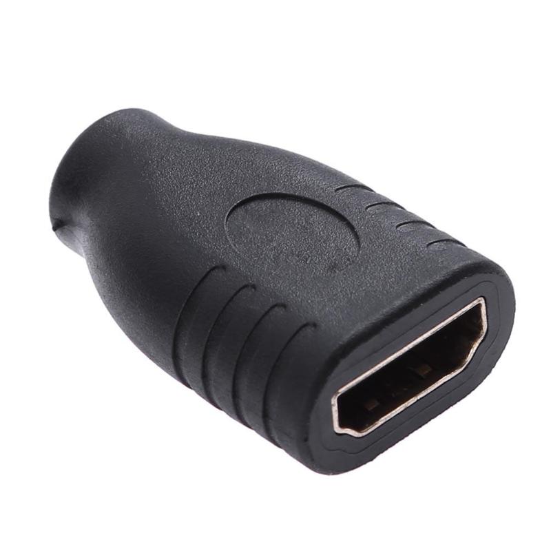 Mini HDMI to Micro HDMI Male to Female Adapter Converter Connector Extender for Smartphone Computer - ebowsos