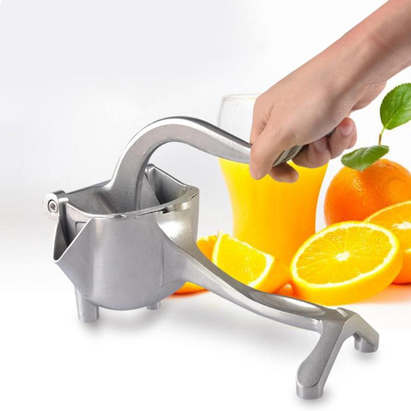 Mini Manual Lemon Juicer Aluminum Alloy Lightweight and Delicate Creative Fruits Squeezer Handle Press Machine 228x108 X101mm - ebowsos