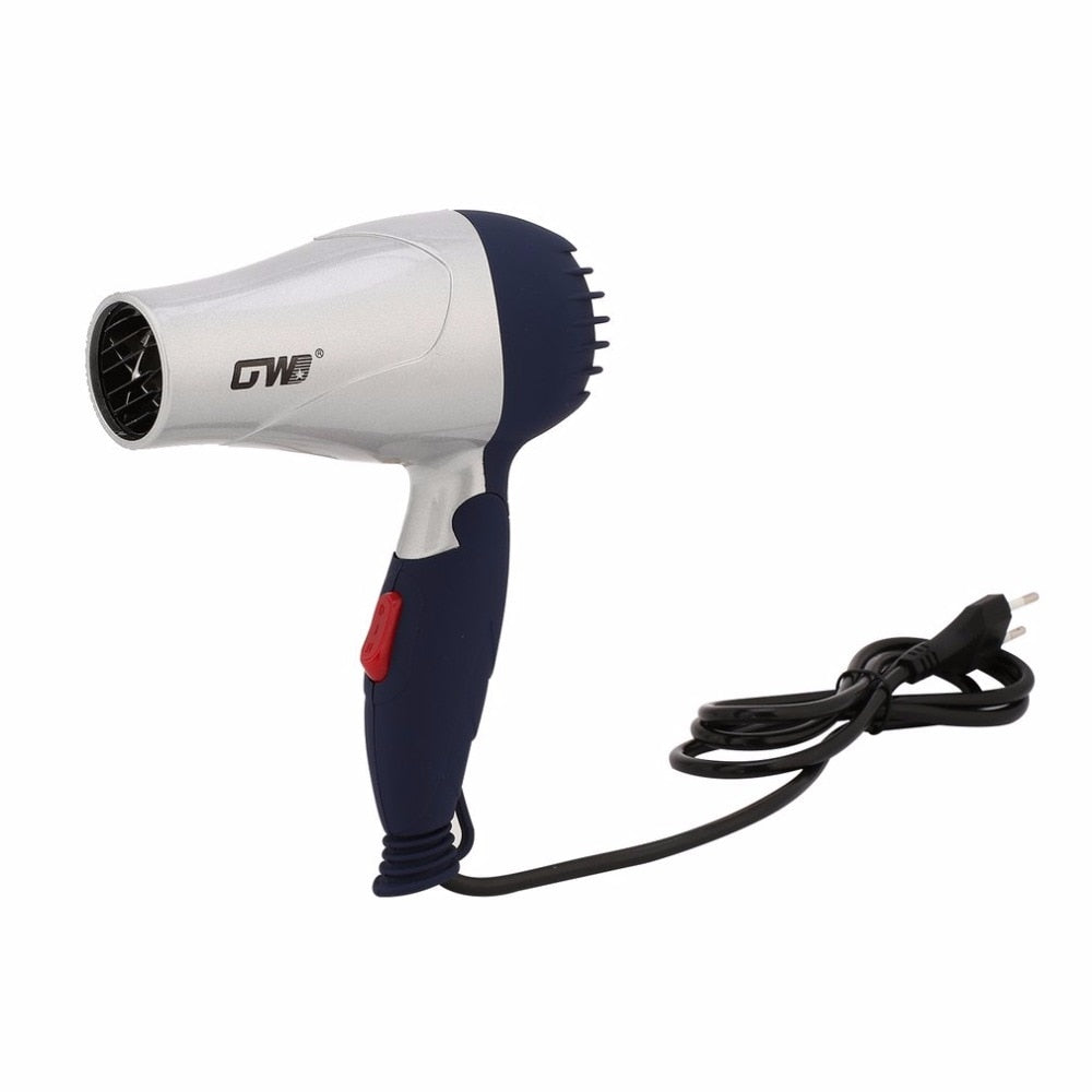 Mini Portable Foldable Handle Compact 1500W Hair Dryer Blow Dryer Hot Wind Low Noise Long Life Outdoor Travel Styling Accessory - ebowsos