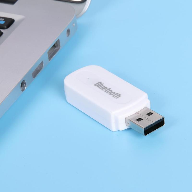 Mini Portable USB Wireless Bluetooth Audio Signal Receiver Adapter USB Power 3.5mm Plug Bluetooth Adapter With Audio Cable - ebowsos