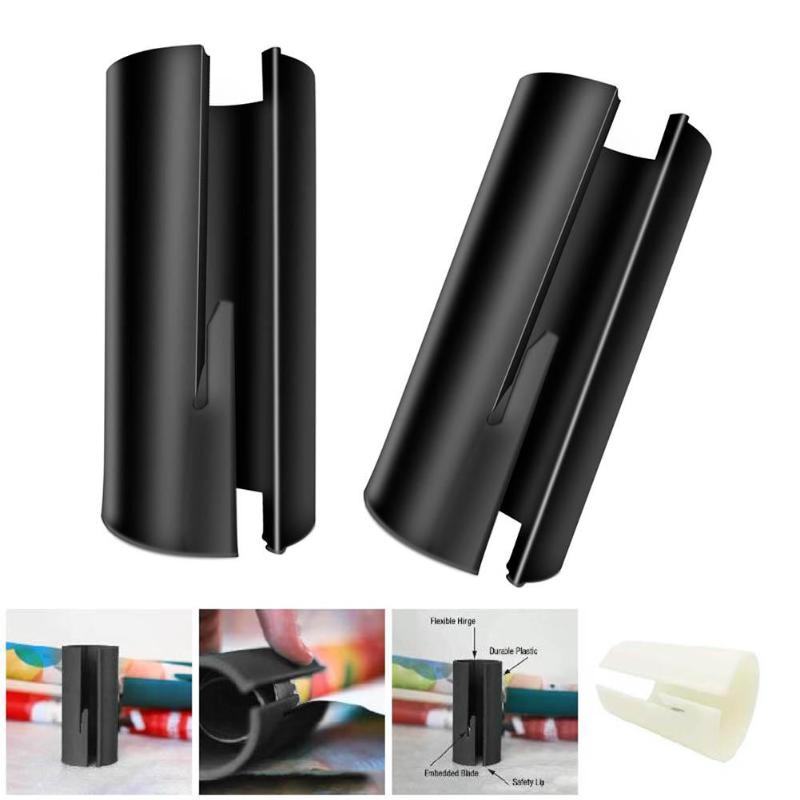 Mini Sliding Wrapping Paper Cutter Wrapping Paper Roll Cutter Cuts Christmas Craft Quick Seconds Wrap Paper Cutting Tools - ebowsos
