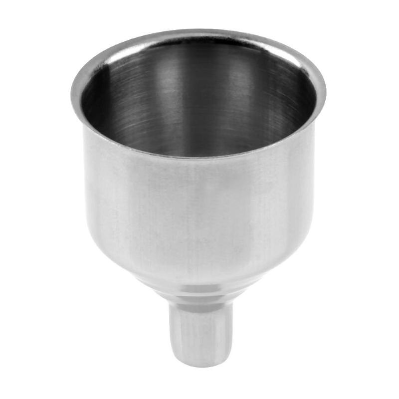 Mini Stainless Steel Funnel Wine Oil Water Honey Hopper Strainer Filter Practical Kitchen Gadget for Perfume Liquid Water Tools - ebowsos