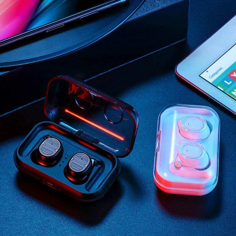 Mini TWS8 Wireless Earbuds Bluetooth V5.0 Sports Touch In-ear Earphone Headset with Charging Box Portable Earphones High Quality - ebowsos