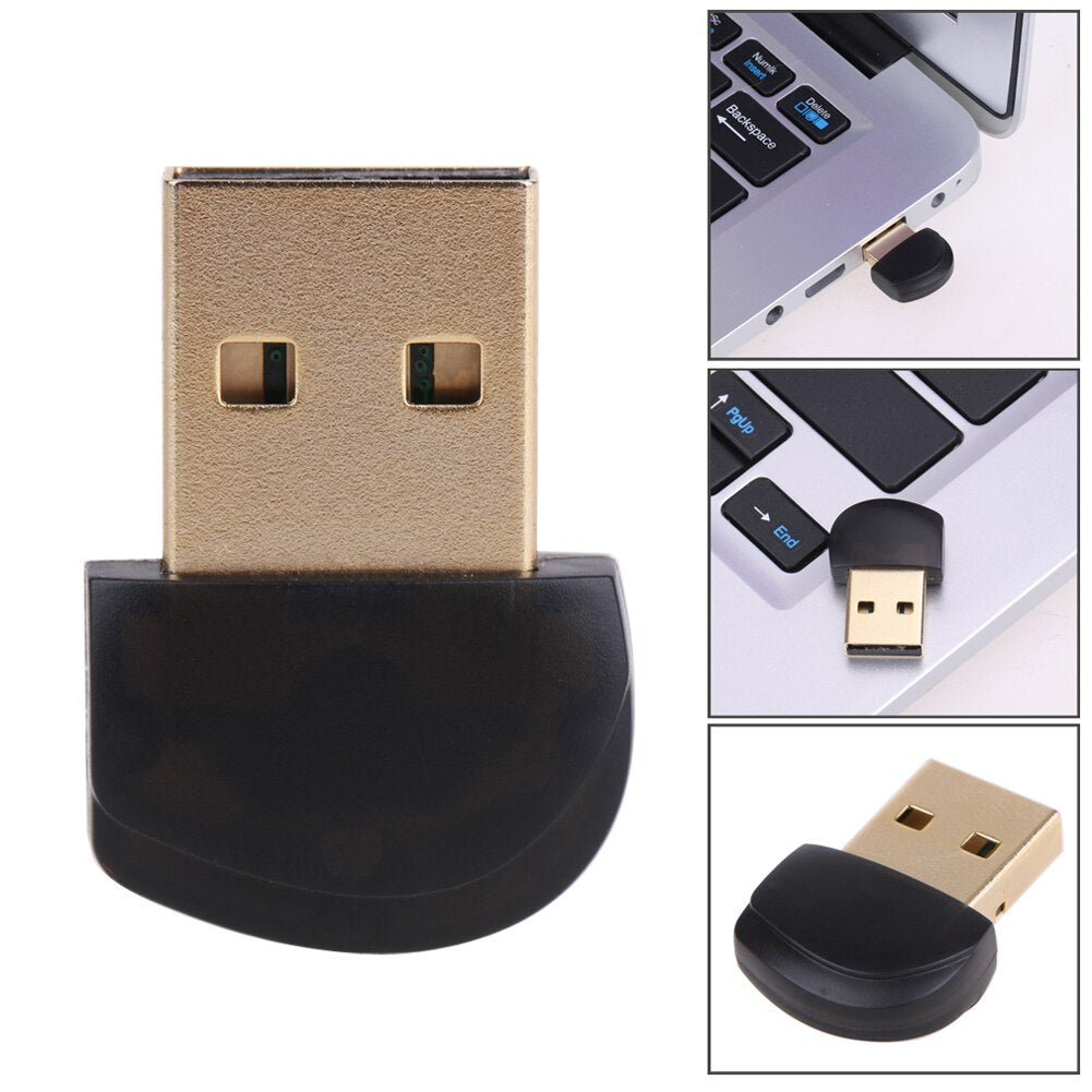 Mini Wireless Free Drive USB Bluetooth 4.2 Dongle Audio Transmitter USB Audio Transmitter Bluetooth Adapters/Dongles - ebowsos