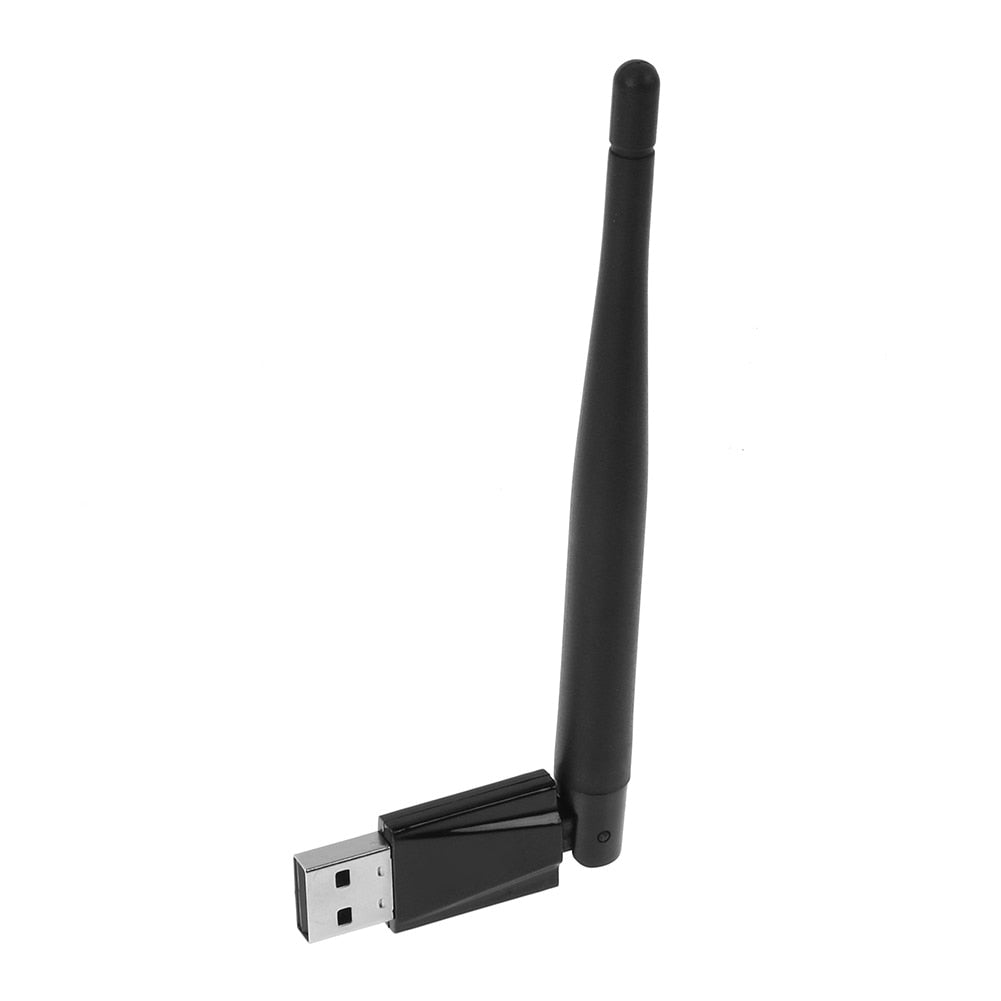 Mini Wireless Network Card 802.11b/g/n 150M USB Wireless WIFI Adapter Wifi USB Network Card with External Antenna for Desktop - ebowsos