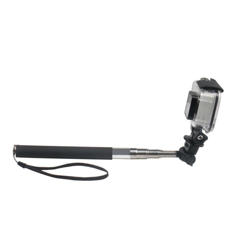 Mobile Phone Selfie Stick Extendable Remote Shutter Handheld Selfie Stick Monopod + Adapter for Gopro for iPhone Samsung - ebowsos