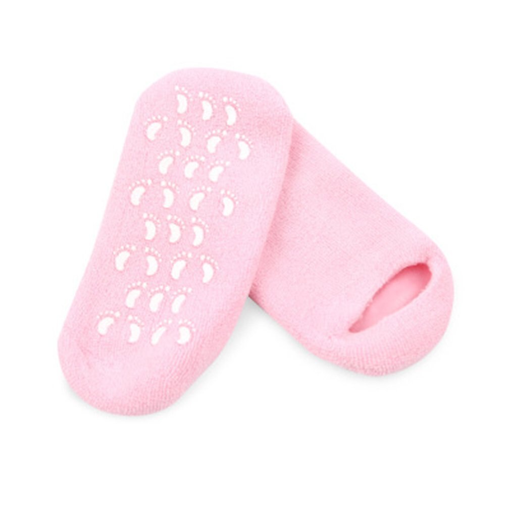 Moisturizing Whitening Exfoliating Foot Mask Gloves Spa Gel Socks Hand Mask Feet Care Beauty Cotton Socks - ebowsos