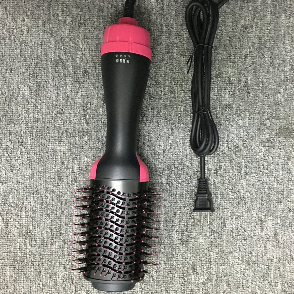 Multi-Function Infrared Negative Ion Straight Hair Curly Hair Hot Air Comb - ebowsos