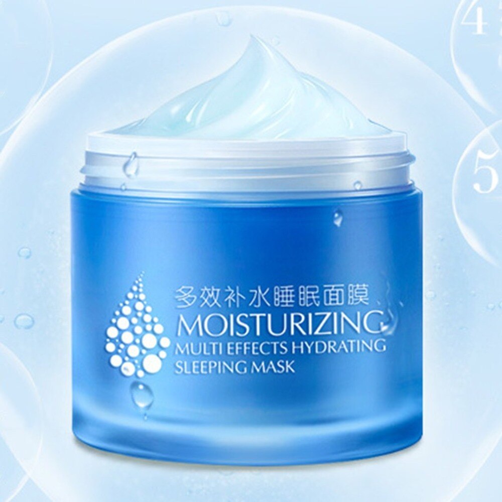 Multi-effect Hydrating Sleeping Mask Moisturizing Nourishing Repairing Softening Skin Care Facial Essential Mask Night Mask Sell - ebowsos