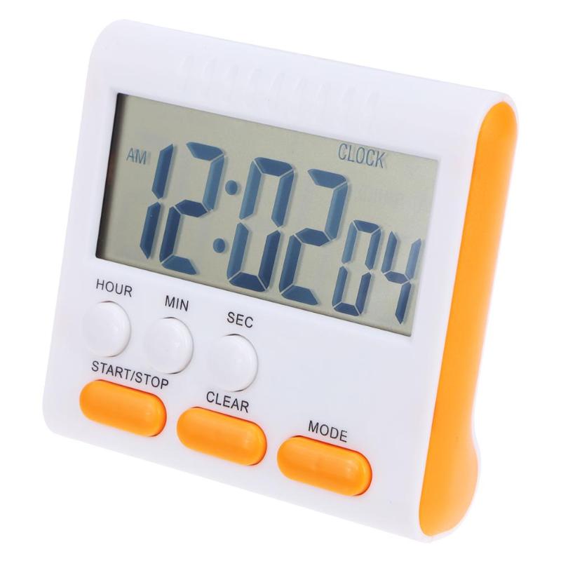 Multi-function Electric LCD Digital Kitchen Timer Alarm Count Up Down Clock - ebowsos