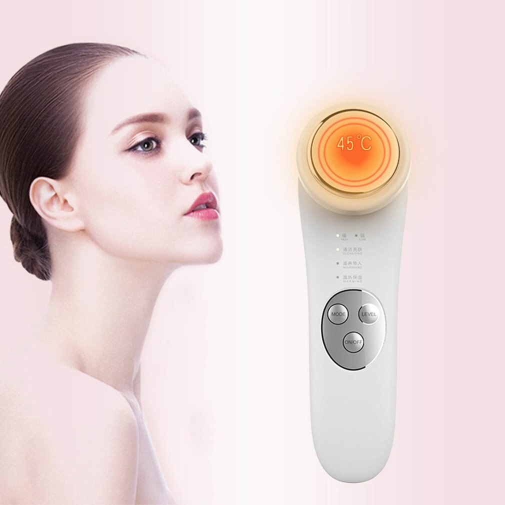 Multi-function Ultrasonic Beauty Instrument Household Micro Current Ion Import and Export Instrument Beauty Tool - ebowsos