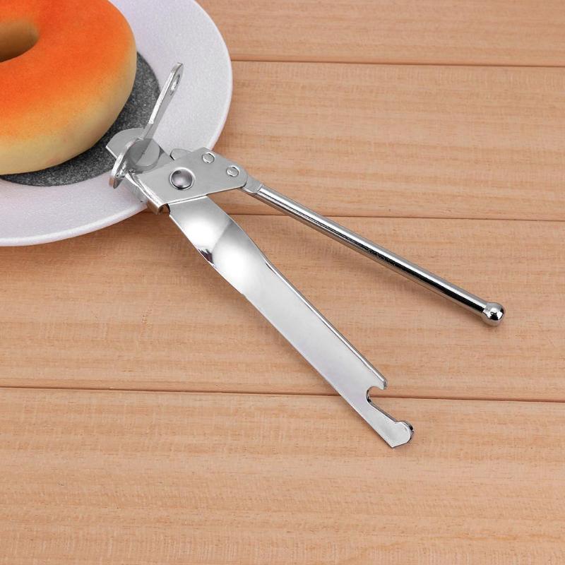 Multifunction Stainless Steel Manual Cans Opener Home Bottle Opener Tool - ebowsos