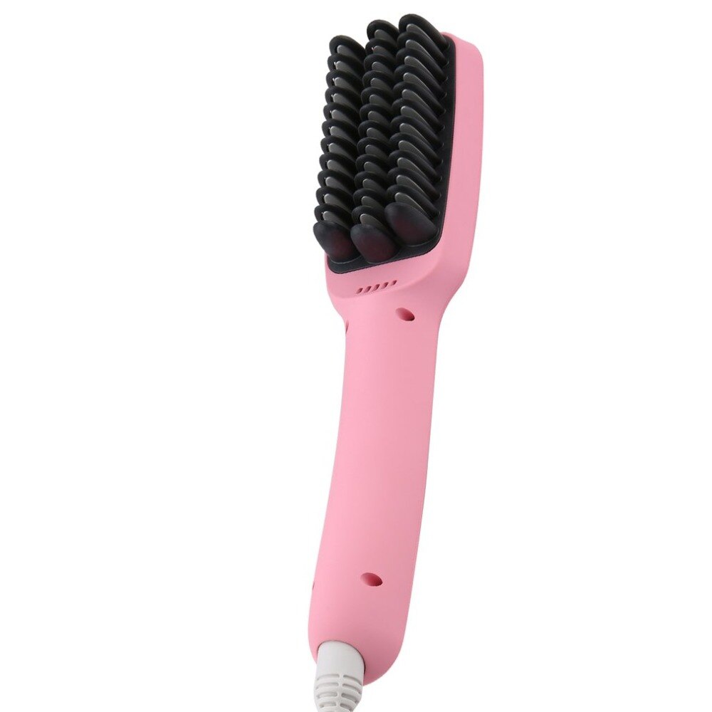 Multifunctional Electric Hair Curler Hair Dryer Anion Hair Straighting Comb Hair Styling Adjustable Curler Anti-static EU PLUG - ebowsos