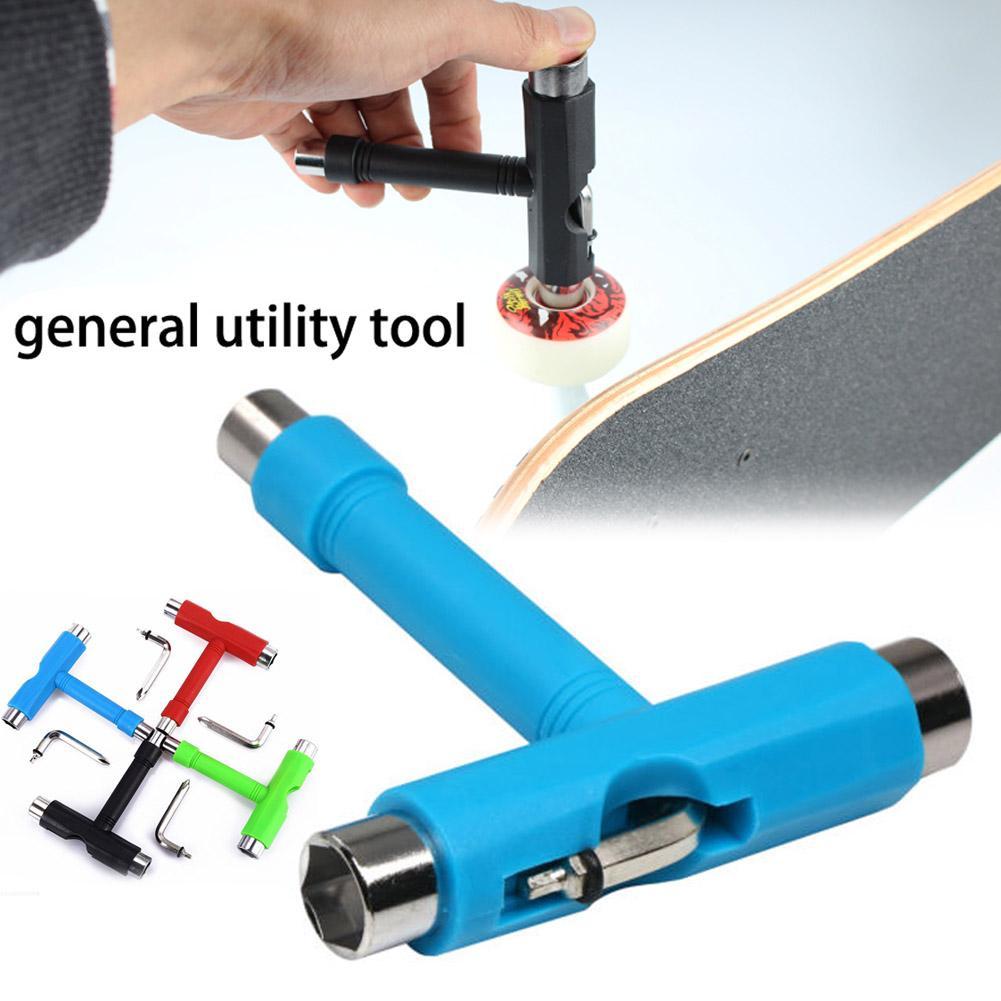 Multifunctional Small Fish Plate Skateboard All In One T-tool Assembly Tool-ebowsos