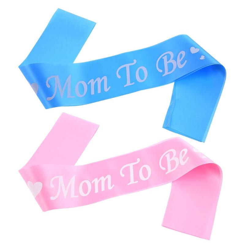 Mum To Be Sash Infant Shower Boy Girl Party Decoration SuppliesX1 - ebowsos