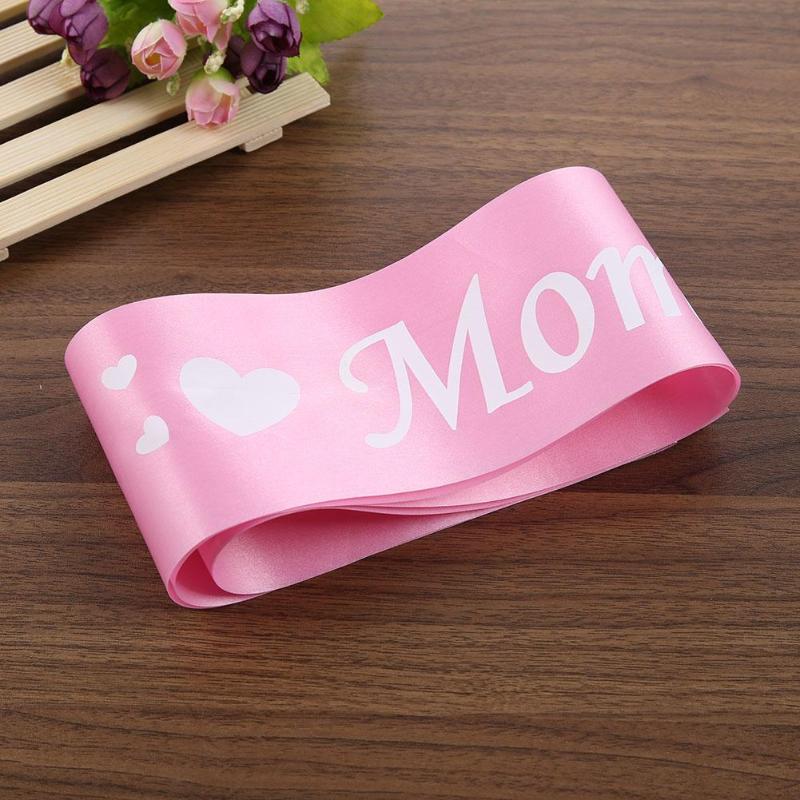 Mum To Be Sash Infant Shower Boy Girl Party Decoration SuppliesX1 - ebowsos