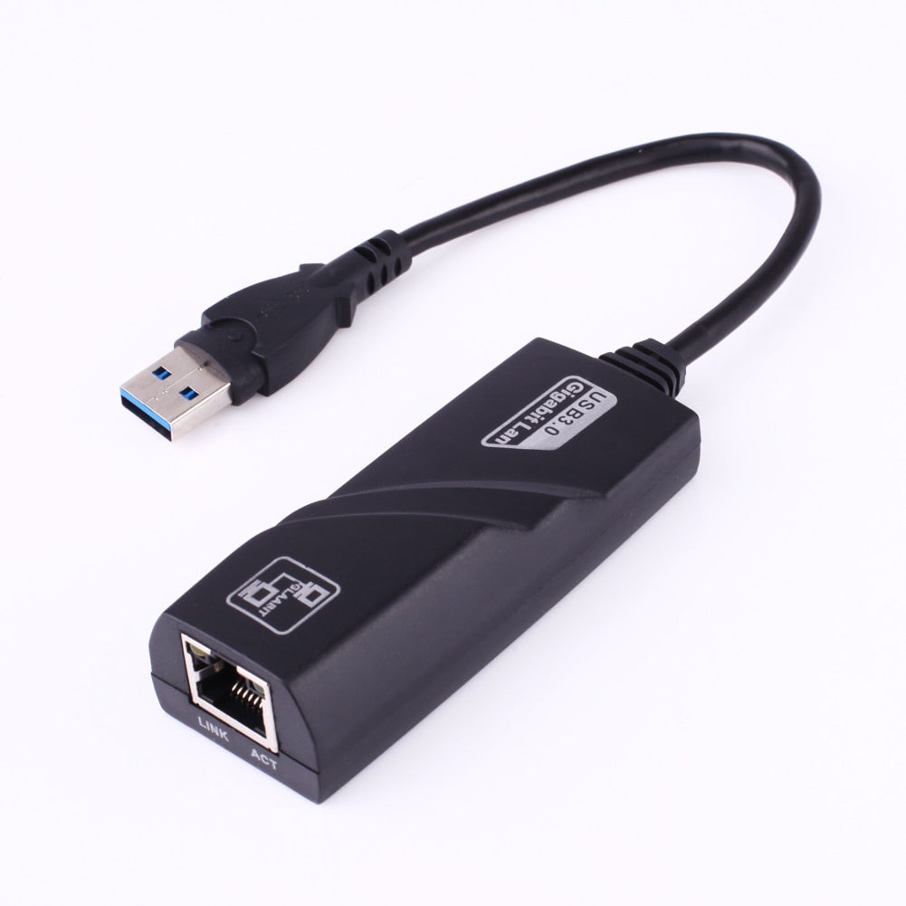 NEW 10/100/1000 Mbps USB 2.0 3.0 to RJ45 Lan Network Ethernet Adapter Card Asix AX8872B For Mac OS Android For Tablet PC Laptop - ebowsos