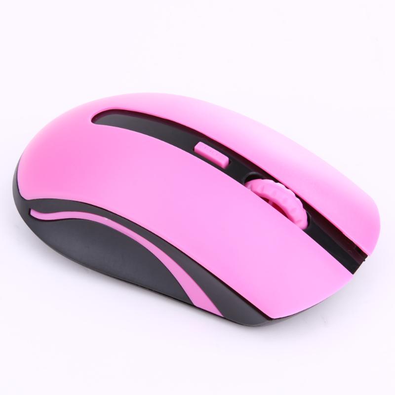 NI5L 2.4G USB Wireless Optical Mouse Game Mice Gamer Cordless Mice Receiver for Laptop PC - ebowsos