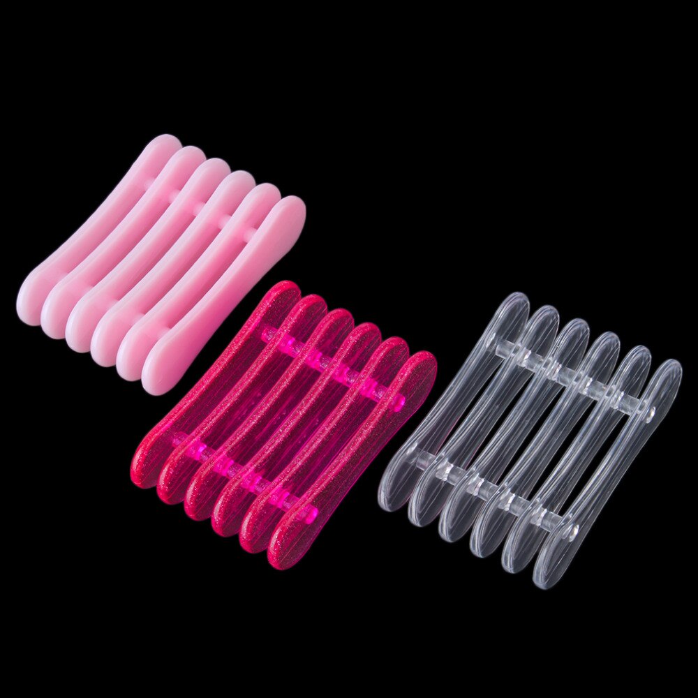 Nail Art Brushes Pen Rest Holder Stand Display Tool for Holding 5pcs Makeup Nail Art Brush for Acrylic UV Gel Decorations - ebowsos