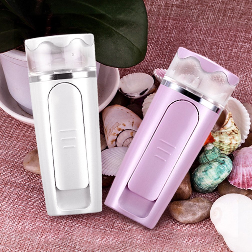 Nano Spray Water Meter Portable Beauty Equipment Facial Moisturizing Steam Face Meter Water Meter Charging Treasure - ebowsos