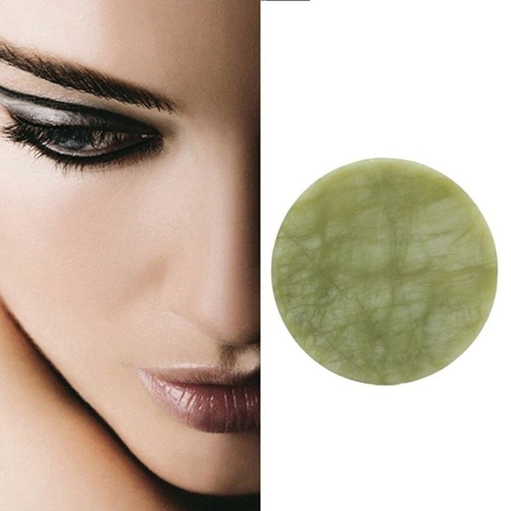 Natural Jade Stone False Eyelash Extension Glue Adhesive Pallet Pad Holder for Eyelashes Extensions Glue Makeup Tool - ebowsos