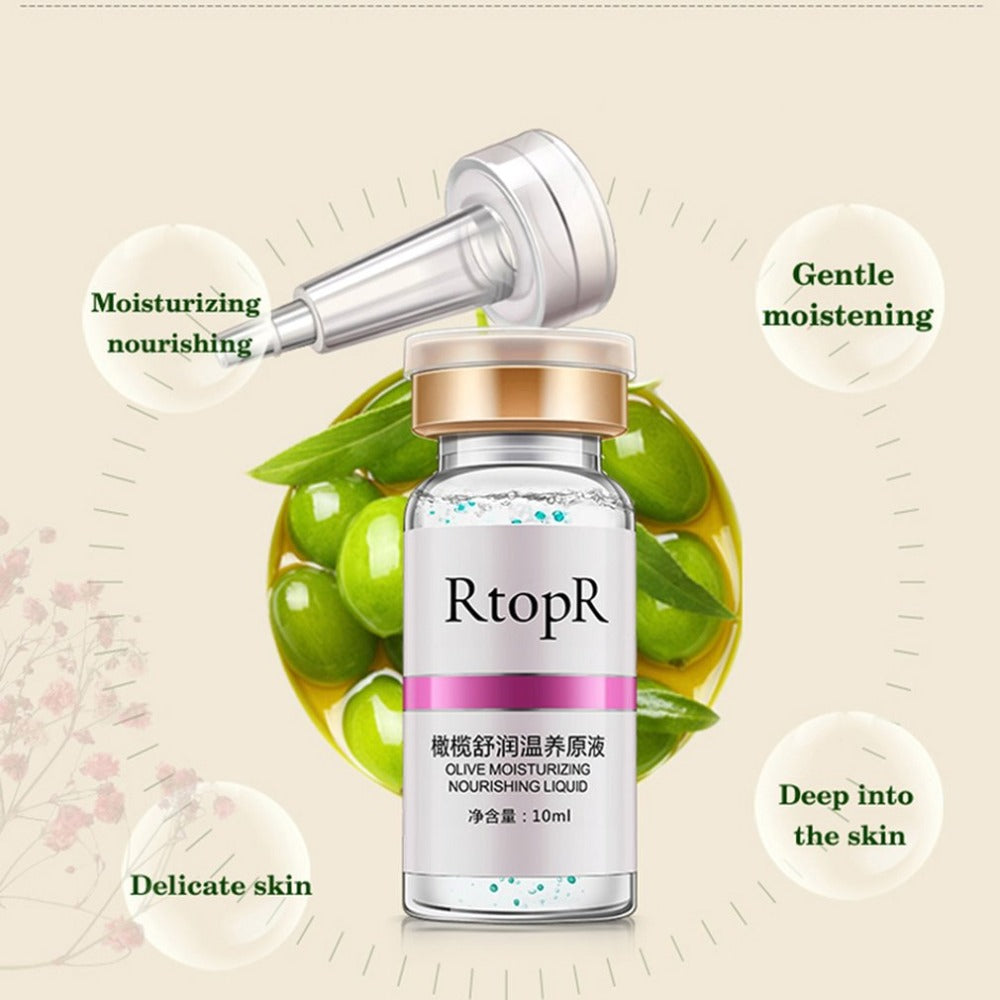 Natural Olive Shurun Warming Liquid Moisturizing Firming Liquid Facial Skin Care - ebowsos