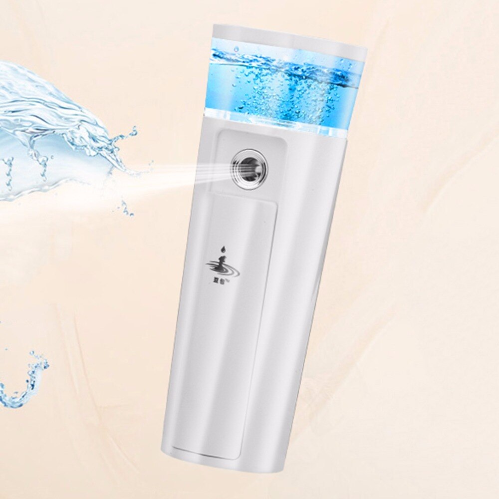 New 2600MAH Portable Size Handy Mist Sprayer Facial Body Nebulizer Steamer Facial Skin Care Moisturizing Spray Beauty Instrument - ebowsos