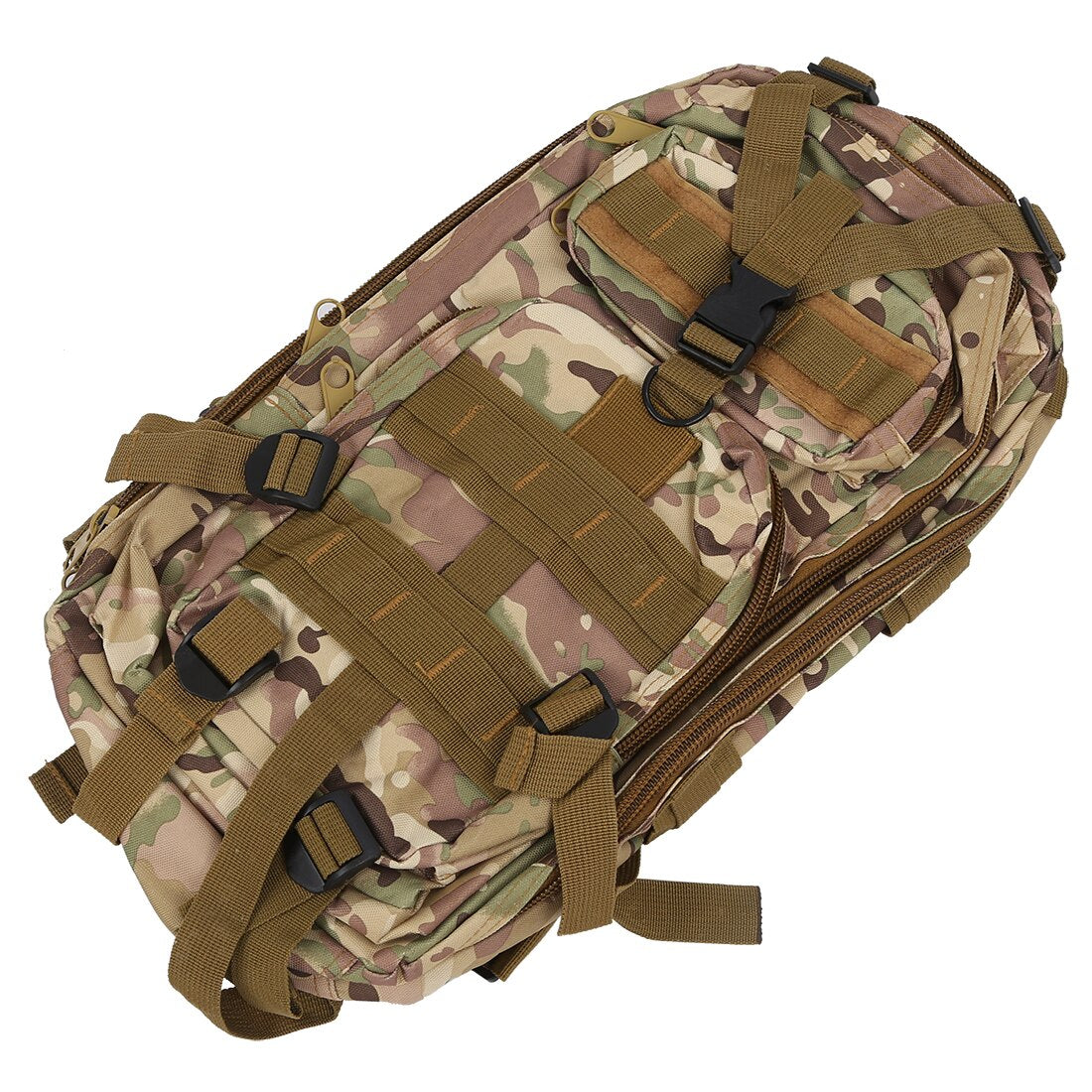 New 30L   Military  Backpack Rucksacks   Trekking Bag CP Camouflage - ebowsos