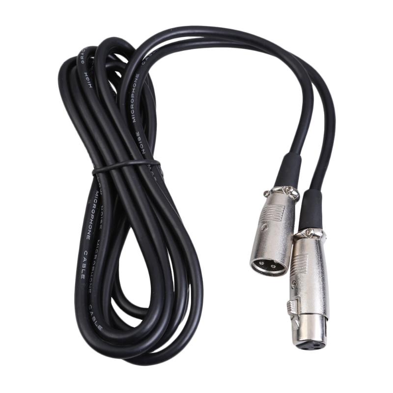 New 3m 10ft Shielded XLR Male to Female Microphone Extension Cable 3PIN XLR Low Noise Cabling for Optimal Transmission - ebowsos