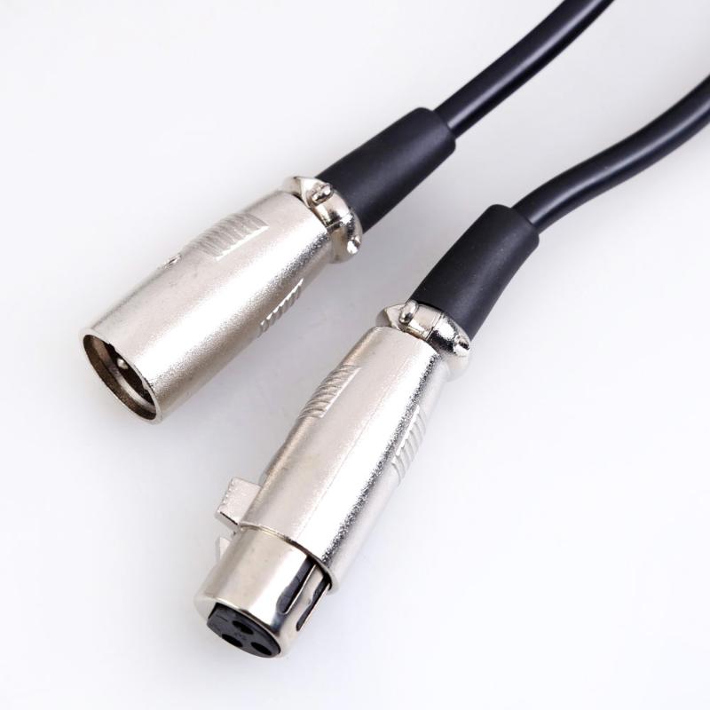 New 3m 10ft Shielded XLR Male to Female Microphone Extension Cable 3PIN XLR Low Noise Cabling for Optimal Transmission - ebowsos