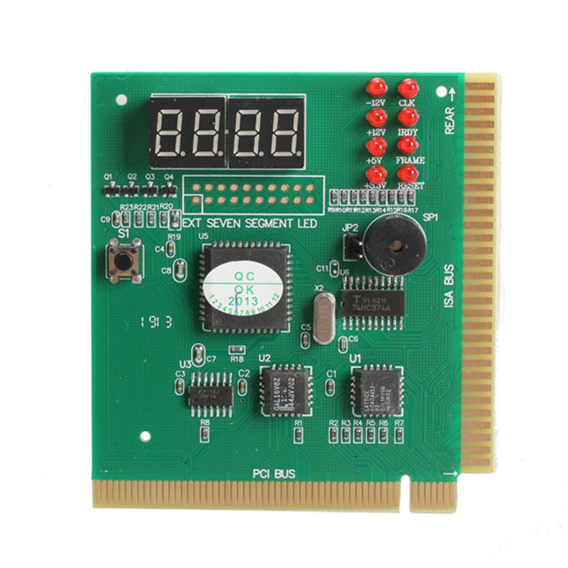 New 4-Digit LCD Display PC Analyzer Diagnostic Card Motherboard Post Tester Computer Analysis PCI Card Networking Tools - ebowsos