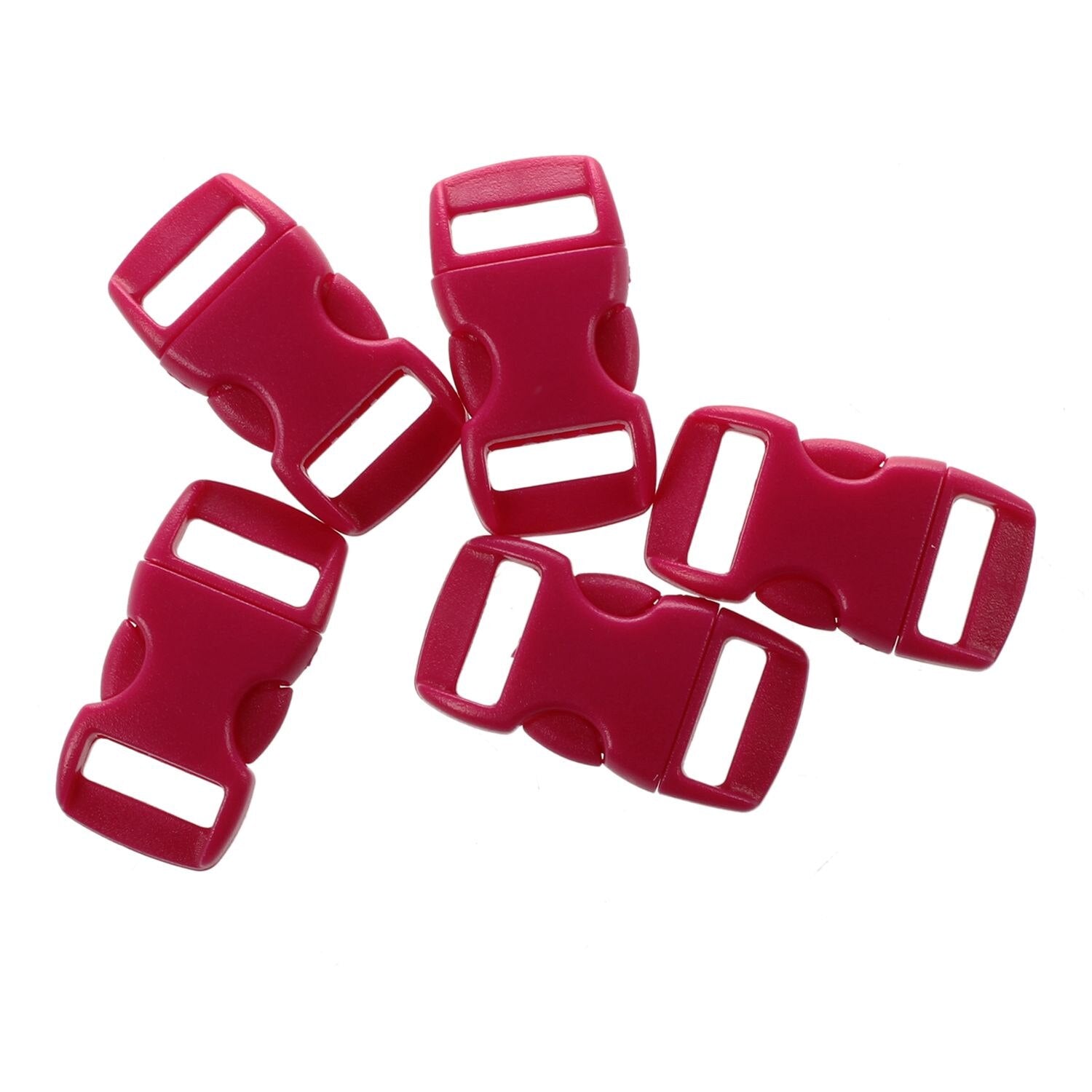 New 5 pieces 11mm Wide Plastic Release Side Buckle for Luggage Boxes Backpack Strap 29 x 15 x 6mm / 1.14 inchx 0.6inch x 0.24 - ebowsos