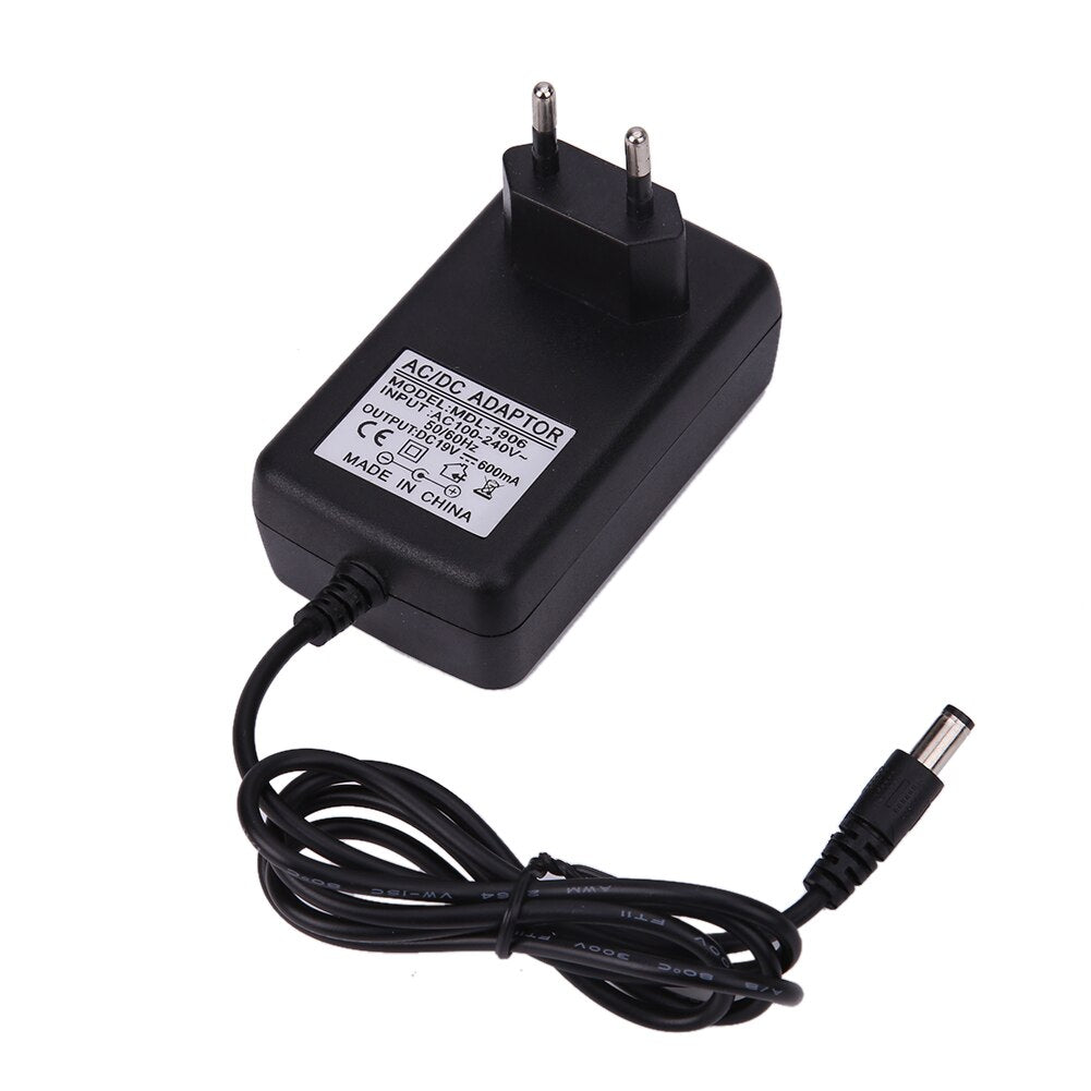 New AC 100-240V to DC 19V 600mA EU Power Adapter Charger Switching Power Supply Converter Adapter - ebowsos