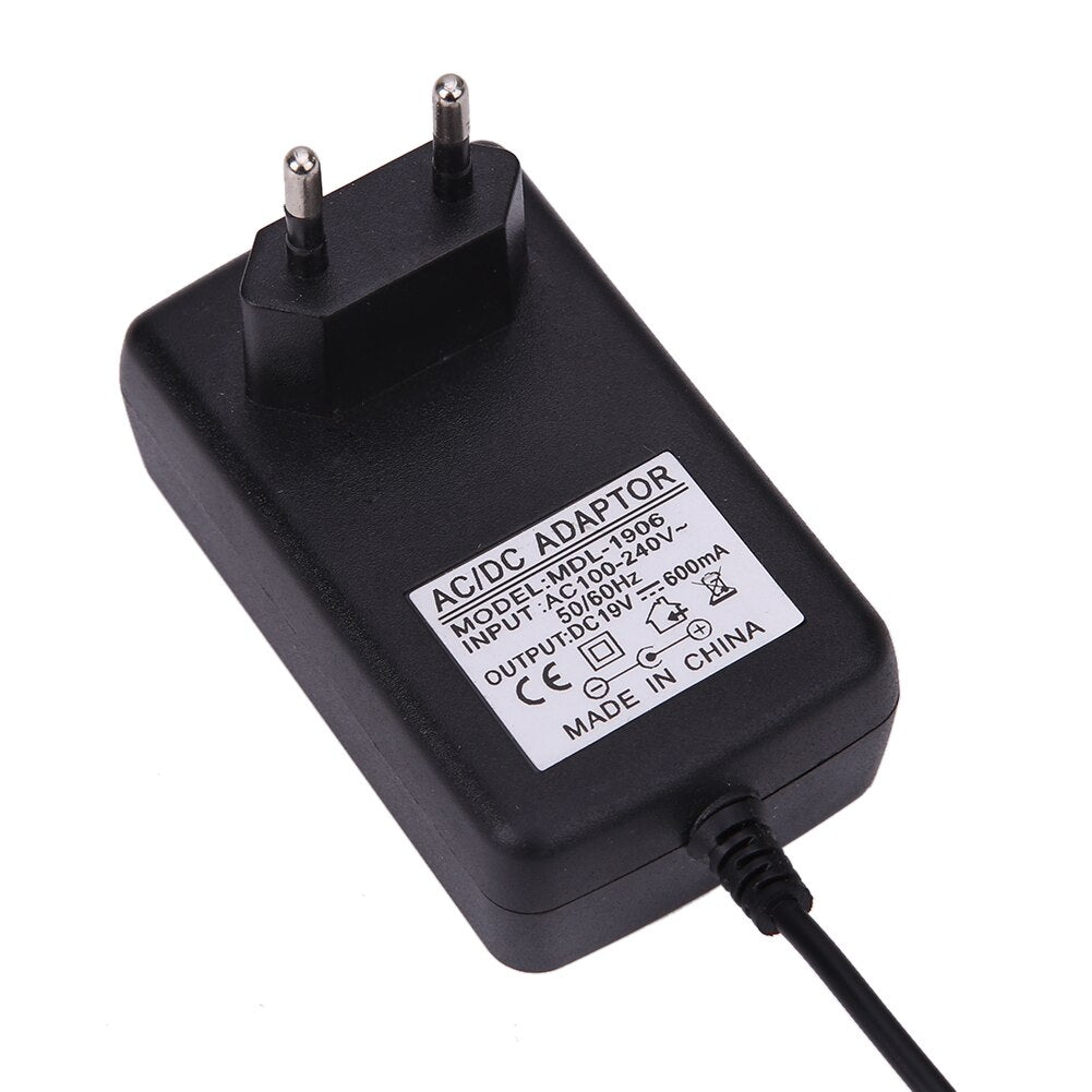 New AC 100-240V to DC 19V 600mA EU Power Adapter Charger Switching Power Supply Converter Adapter - ebowsos