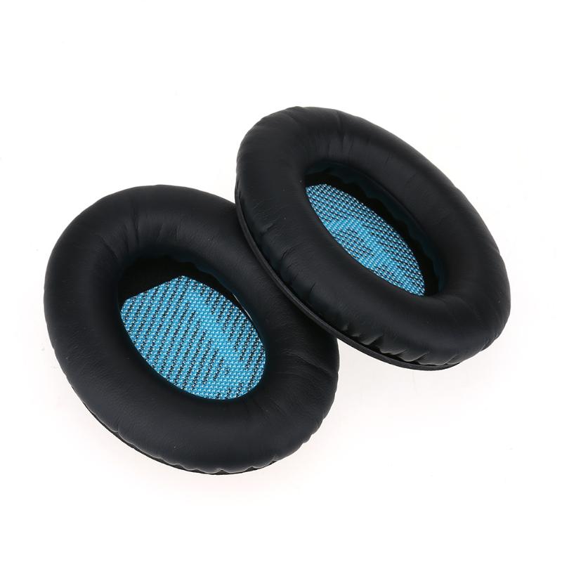New Arrival A Pair of Ear Pads Black to Blue Replacement Ear Pads Ear Cushion for Bose QuietComfort QC35 Headphones - ebowsos