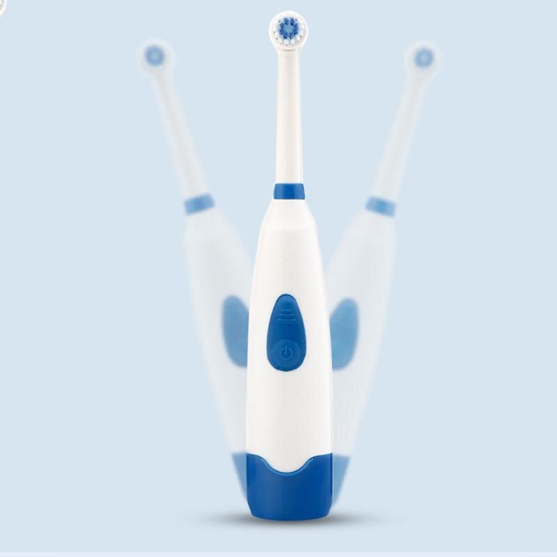 New Arrival Automatic Ultrasonic Rotary Electric Toothbrush IPX7 Waterproof Tooth Brush with 2 Brush Heads 1psc Toothbrush - ebowsos