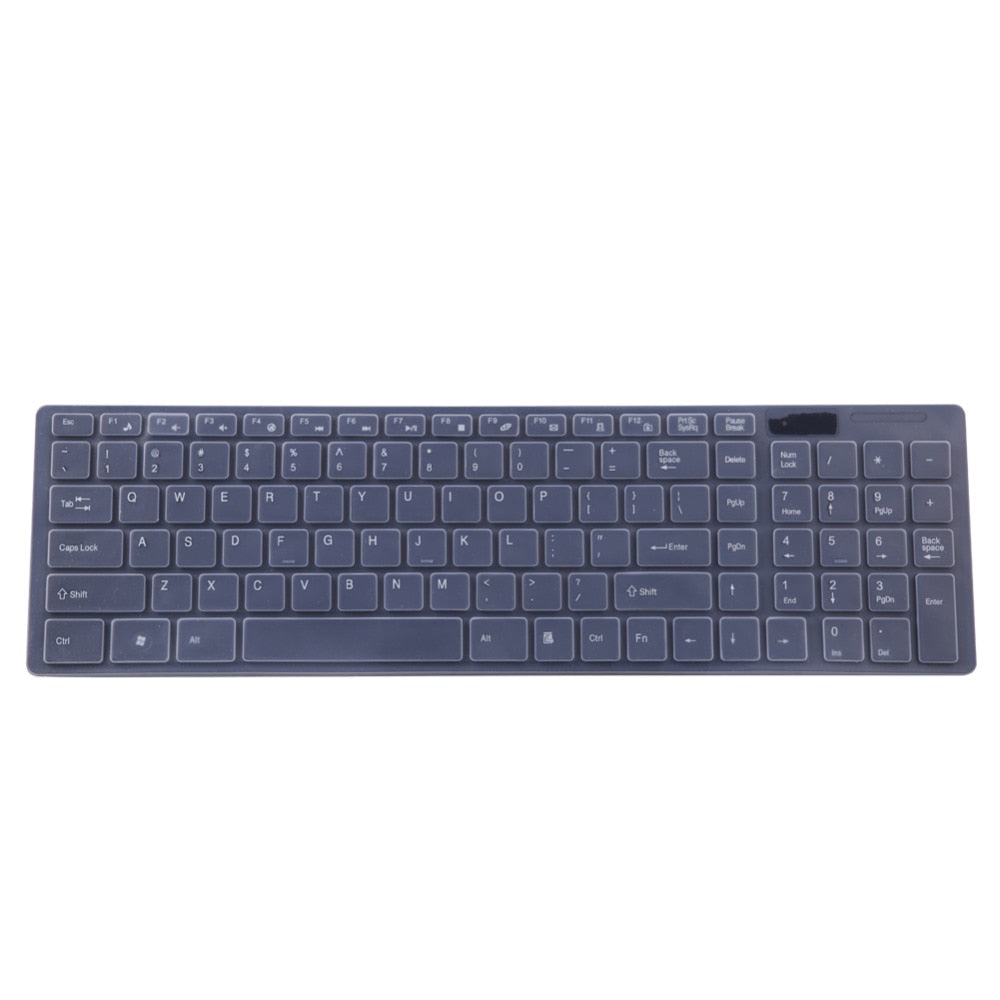 New Black 2.4G Optical Wireless Keyboard and Mouse USB Receiver +Keypad ...