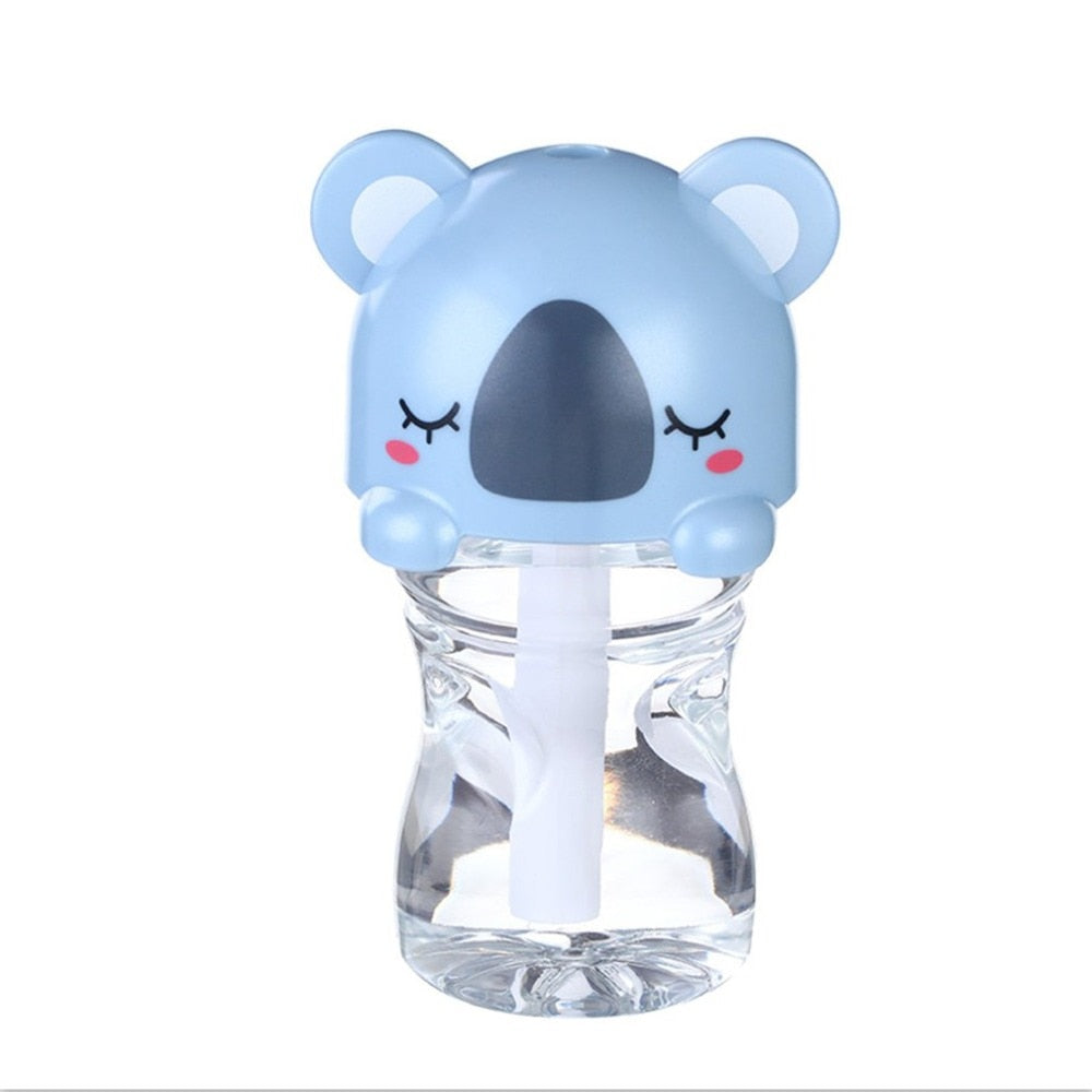 New Design USB Colorful Mini Lamp Water Bottle Cover Humidifier Animal shaped Cute Lovely humidifier - ebowsos