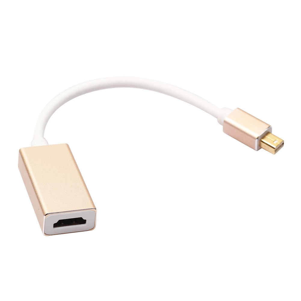 New Full 4K Thunderbolt Mini Display Port DP 1.2 To HDMI 2.0 Cable HDTV Support 4Kx2K 50HZ Resolution For Macbook - ebowsos