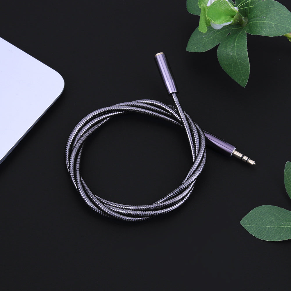 New High Quality Male to Female 3.5mm AUX Stereo Audio Cable for Headphone iPod MP3 Earphone - ebowsos