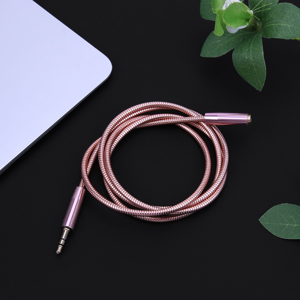 New High Quality Male to Female 3.5mm AUX Stereo Audio Cable for Headphone iPod MP3 Earphone - ebowsos