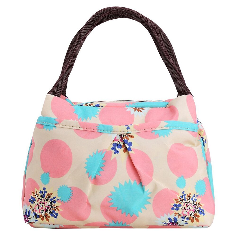 New Hot Variety Pattern Lunch Bag Lunchbox Women Handbag Waterproof Picnic Bag Lunchbox For Kids Adult - ebowsos