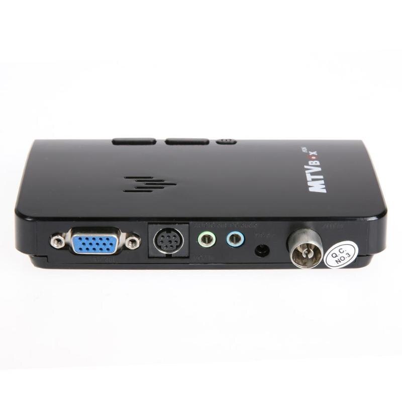 New MTV Box PC Receiver Tuner External LCD CRT VGA TV Tuner HD 1080P TV BOX Speaker for HDTV Channel Gaming Control High Quality - ebowsos