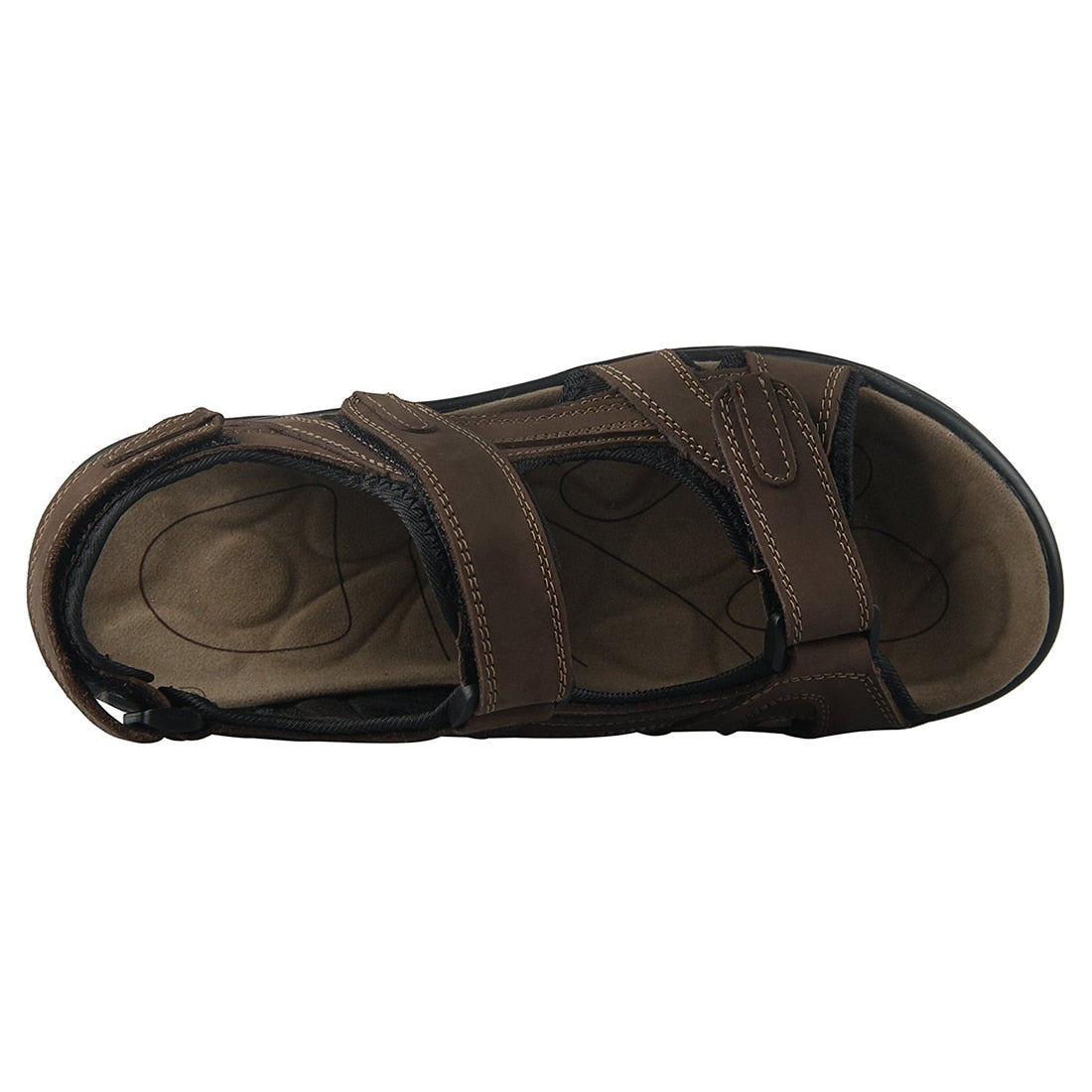New Men's sandals Leather sandals men leather Shoes - ebowsos