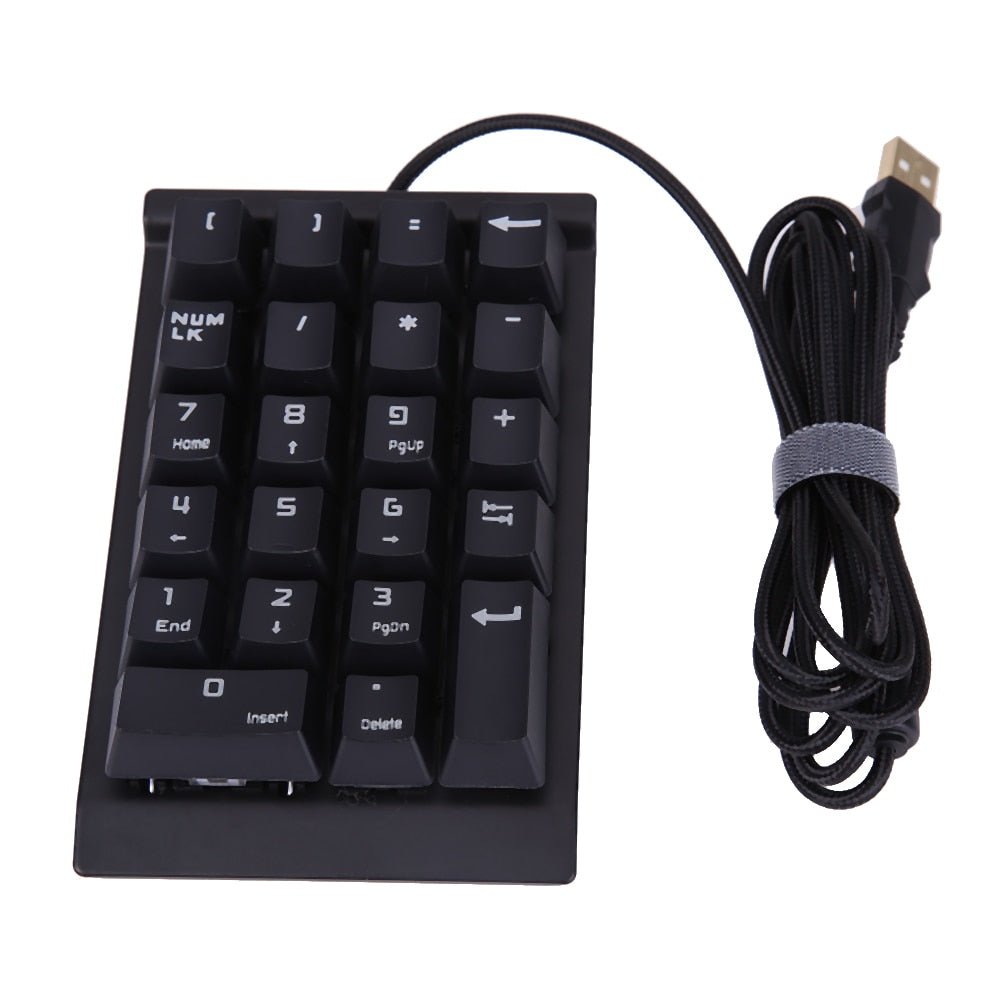 New Mini Black USB key Small Numeric Keypad Accounting Keyboard for Mac Notebook PC - ebowsos
