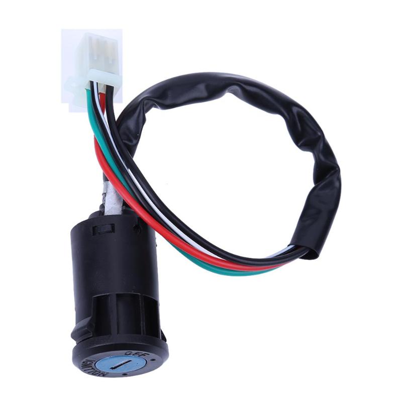 New Motorbike ATV Key Ignition Switch 50 70 90 110 125 150 200 250 4 Wires Lock High Quality Car Accessories Ignition Switch - ebowsos