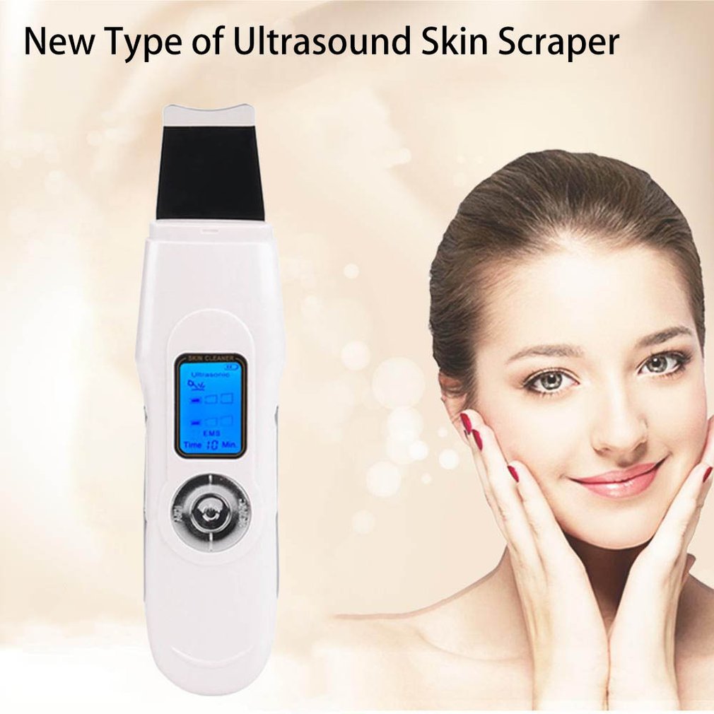 New Multi-function Ultrasonic Beauty Instrument Household Micro Current Ion Import and Export Instrument Beauty Tool - ebowsos