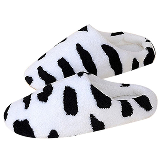 New New Men Women Soft Warm Indoor Slippers Cotton Sandal House Home Anti-slip Shoes - ebowsos