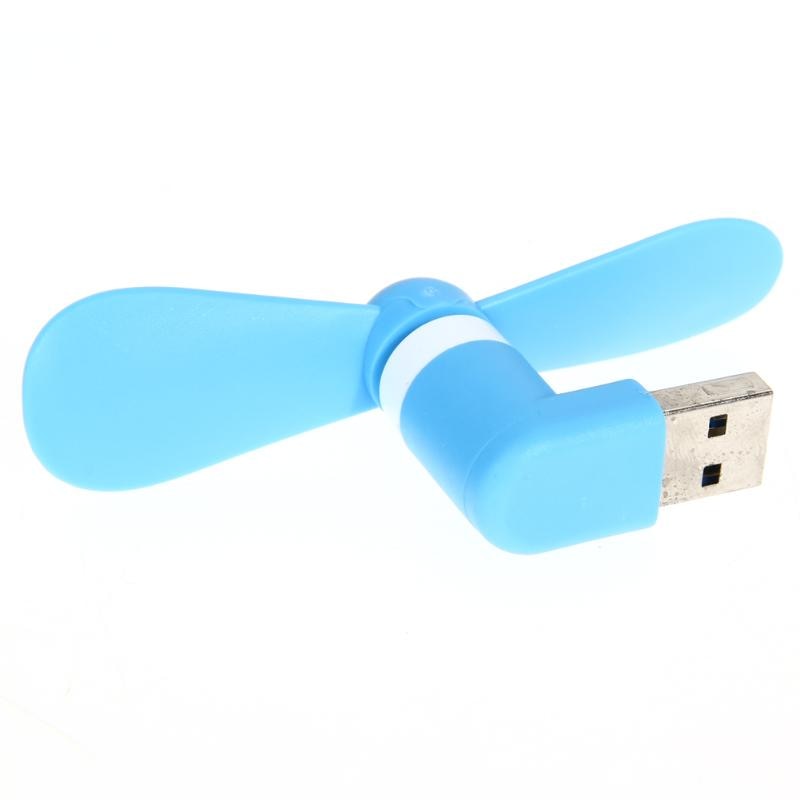 New Portable Mini USB Cooling Fan Cooler Small Fan for Andriod Phones for Tablet Plug and Play USB Gadgets - ebowsos