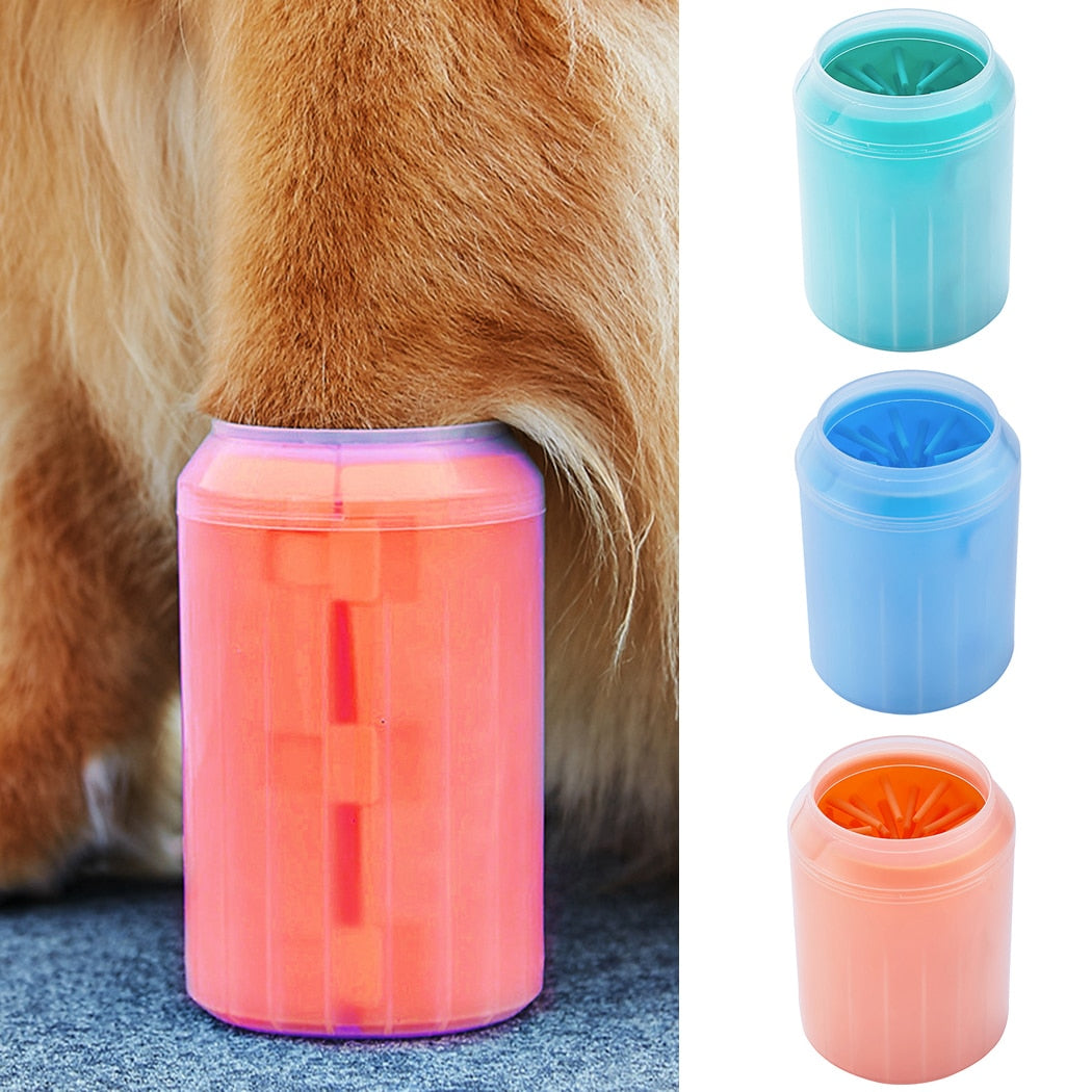 New Practical Dog Foot Cleaner Portable Dog Paw Washer Pet Paw Cleaner For Pets Dogs Cats Pet Cleaning Supplies Dropshipping-ebowsos